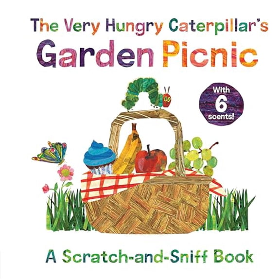 Pre-Owned The Very Hungry Caterpillar's Garden Picnic: A Scratch-And-Sniff Book (World of Eric Carle) Paperback