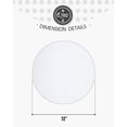 thumbnail image 2 of Tablas para tartas redondas qiqee de 30,48 cm, cartulina blanca, 40 unidades, 2 of 7