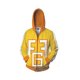 thumbnail image 1 of Sudadera con capucha My Hero Academia con cremallera para hombre y mujer, disfraz de Cosplay con estampado 3D de Hero Academia All Might, sudadera, chaquetas de uniforme escolar034XL Deng Xun unisex, 1 of 2