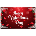 thumbnail image 4 of LUUFILx Valentine's Day Backdrop Banner for Party Background Decorations Romantic Celebration Photography Props Valentines Decors, 4 of 9