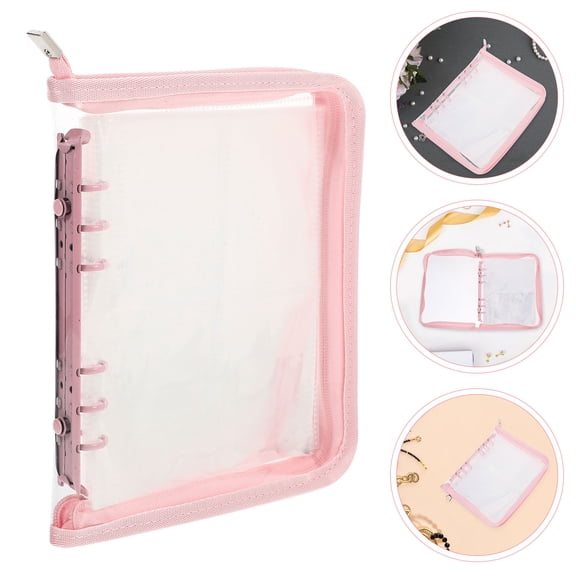 WHAMVOX 1 Set Jewelry Storage Book Jewelry Book Organizer Earring Organizer Portable Necklace Organizer
