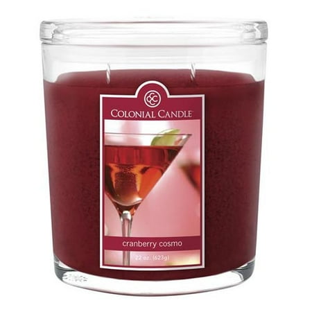 Colonial Candle Two-Wick 22 Oz. Oval Jar - Cranberry Cosmo