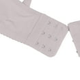 thumbnail image 6 of Breezora Soft Cotton Wireless Bra Comfort Fit Breathable Design Seamless Support Thin Cup 100B Size Grey, 6 of 6