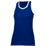 Augusta M Ladies Crosse Jersey Navy/White 1678