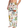 thumbnail image 3 of Kdxio Hello Summer Print Men's Sleep Pajama Pant Lounge Pants with Pockets, 3 of 8