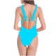 thumbnail image 4 of Trajes de baño de una pieza para mujer, traje de baño camisola de encaje de color sólido, traje de baño bikini sin espalda de cadera alta, traje de baño para mujer, 4 of 4