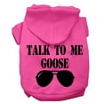 thumbnail image 4 of Pet Dog  Cat Hoodie Screen Printed, "Talk To Me Goose", 4 of 9