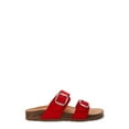 thumbnail image 5 of Time and Tru Women's Two Band Slide Sandals, 5 of 7