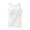 White, variant on Women Built-In Bra Tank Tops Sleeveless Loose Fit Retro Tank Shirts Pilates Gym Activewear Wirefree Support Basic Undershirt