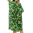 thumbnail image 4 of HELLHERO Clover Bathing Suit Cover Up High Quality Fabrics Lightweight Free Size Beach Kimono for Women, 4 of 6