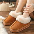 thumbnail image 2 of FREISTERN Women's Fuzzy Bootie Slippers Comfortable House Shoes for Indoor Outdoor, 2 of 4