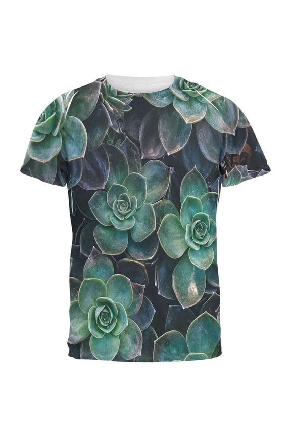 Halloween Succulent Costume Nature All Over Mens T Shirt Multi MD