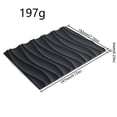 thumbnail image 3 of Silicone Embossing Mat for Fondant Chocolate Resin and Craft Decorating Flexible Food Grade Texture Tool, 3 of 4