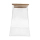 thumbnail image 3 of s de especias de vidrio con tapa de almacenamiento de alimentos de vidrio transparente para café en grano 950ml Macarena Tarro de almacenamiento, 3 of 8