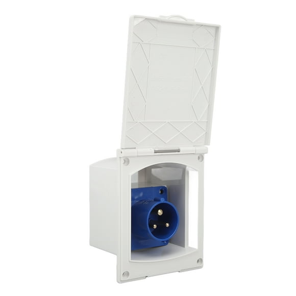 RV Power Inlet RV Refit Accessory Power Connection Port External Power Supply Plug 220V to 250V