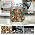 thumbnail image 6 of Yayeee Ashtray with Lid for Cigarette Smokeless Stainless Steel Home Ash Holder, Blooming Flowers, 6 of 7