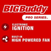 18,000 BTU Big Buddy Portable Propane Heater (No Fan)