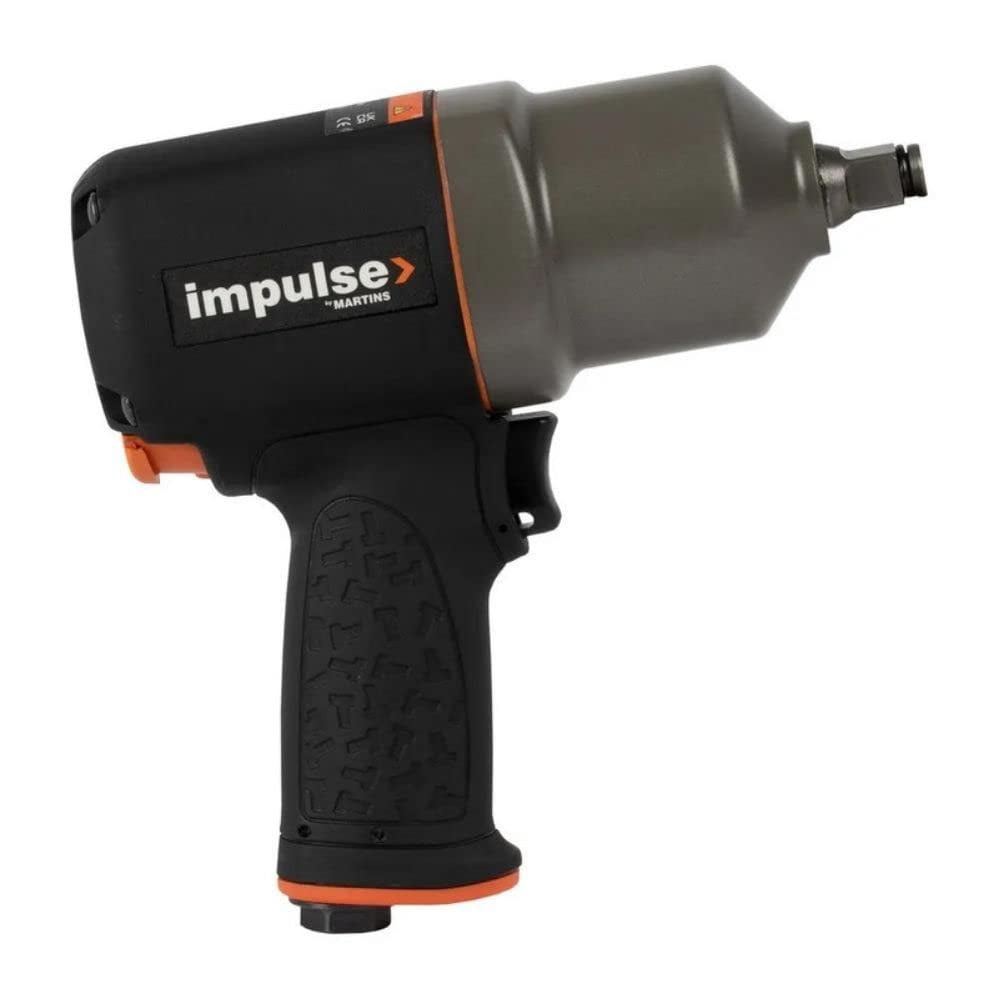 Martins Industries Impulse 1/2" Air Impact Wrench, 945 ft-lb Torque, 8500 RPM