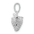 thumbnail image 2 of Million Charms 925 Sterling Silver Polished 3D Strawberry Pendant, 2 of 4