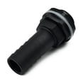 thumbnail image 4 of LEFU for Water Butt Overflow Connector 1 Inch Pipe Fitting with Nut & Washer for Rain Barrel Tank 3/4\" BSPM Thread to 1\" Barb Easy Install Plastic Garden Watering Equipment, 4 of 10