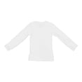 thumbnail image 2 of Playera Baby Creysi para Niña Manga Larga Diseño Liso Blanca Talla G, 2 of 4