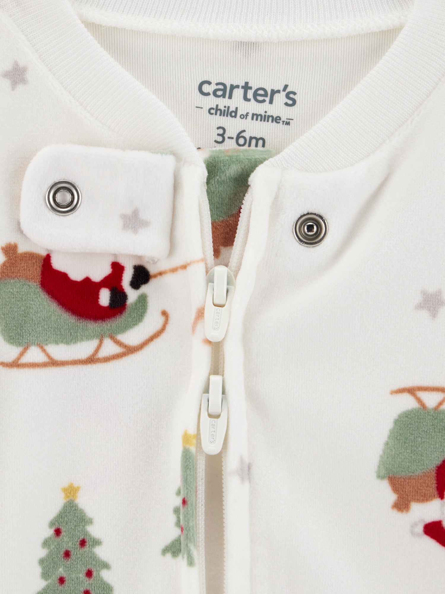 Carter's Child of Mine Baby Cozy Sleep N Play, Single & 2 Pack, Sizes Preemie-6/9 Months