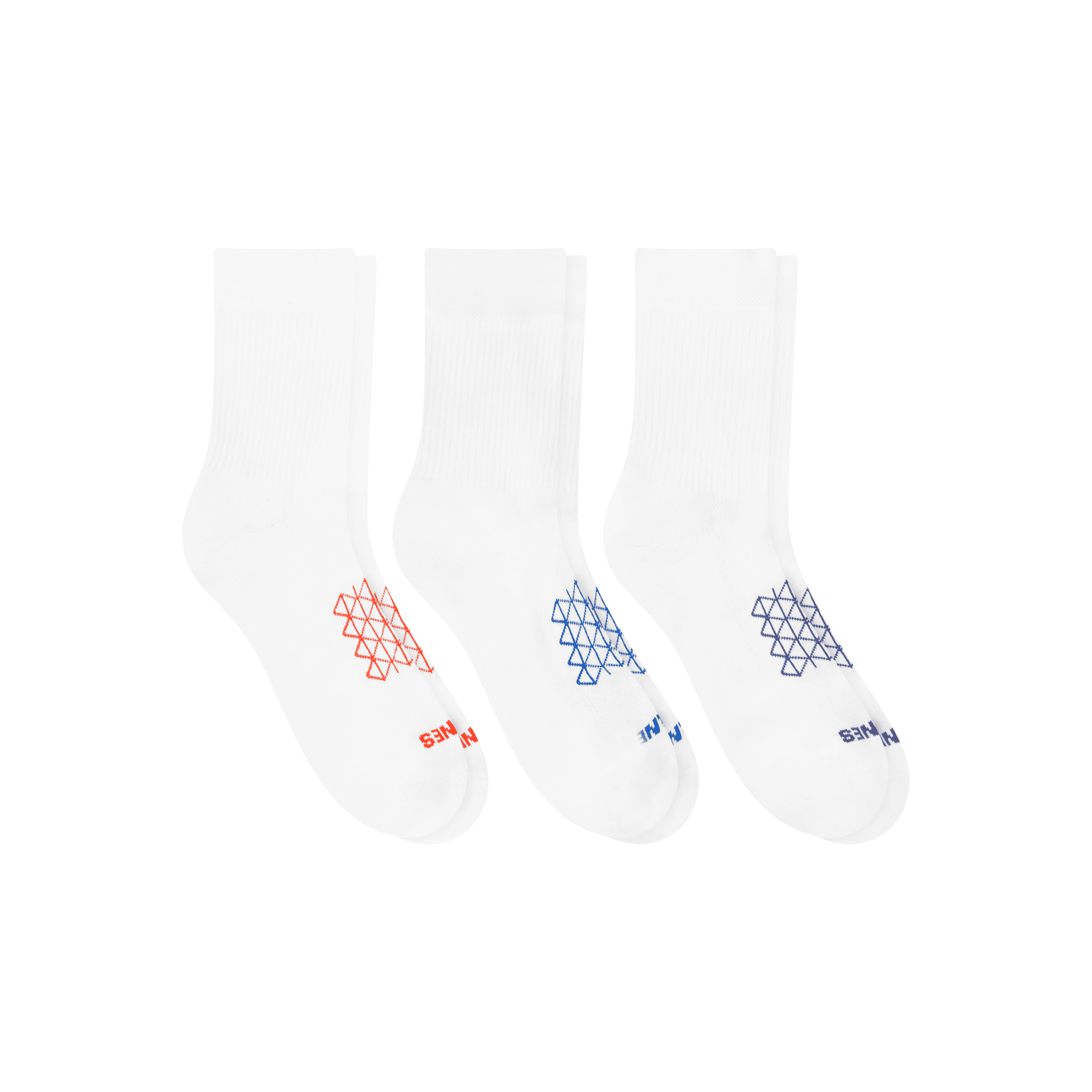 Hanes Mens Absolute Run Comfort Cushioned Crew Socks, 3-Pairs