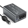 thumbnail image 1 of Inversor de corriente BESTEK de onda sinusoidal pura, 400 W, DC, 12 V a 110 V AC, 1 of 8