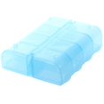thumbnail image 4 of 2X Plastico Rectangular 8 Compartimentos Caja de Pildora Medicina de 7 Dias Azul, 4 of 5