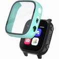 thumbnail image 1 of wonima02 Screen Protector Compatible with Cosmo JrTrack 3 and 4 Kids Smart Watch, 1Pack Hard PC Case with HD Clear Tempered Glass Screen Protector for Kids Boys Girls (Teal), 1 of 1
