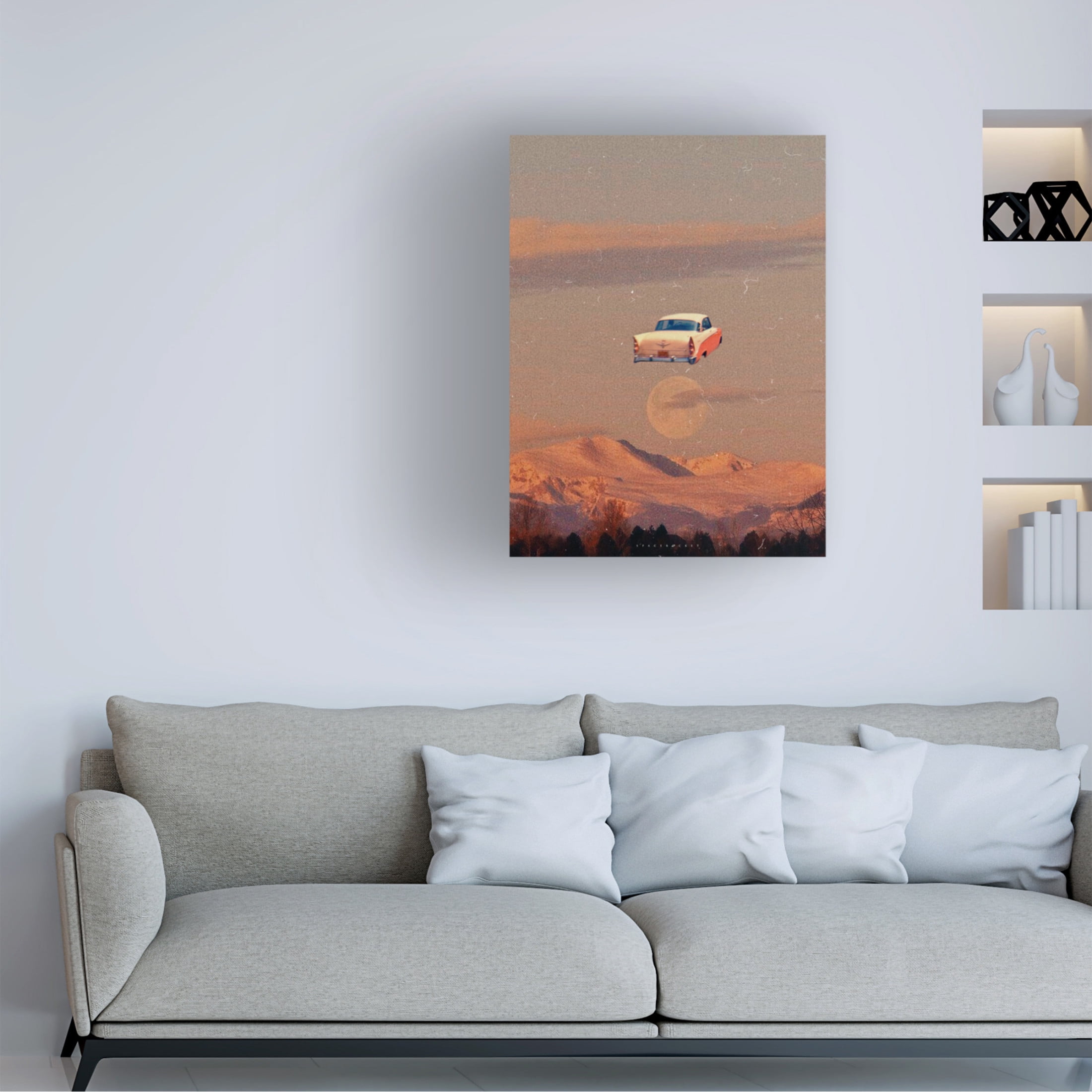 Trademark Fine Art spacerocket art 660 Canvas Wall Art