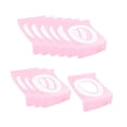 thumbnail image 2 of 10 fundas desechables para asiento de inodoro, alfombrilla para asiento de inodoro, cómodas y gruesas. rosa, 2 of 9