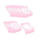 thumbnail image 2 of 10 fundas desechables para asientos de inodoro, forros para asientos de inodoro portátiles, papel higiénico. rosa, 2 of 9