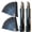 2 Knife + 20 Blades, variant on 25mm Heavy Duty Utility Knife Box Cutter, SK5 Sharp Snap-Off Blades, Safety Lock, Anti-Slip Rubber Grip, Ideal for Cardboard, Boxes, DIY Crafts, Home & Office Use (1 Knife + 10 Blades)