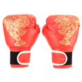 thumbnail image 1 of Guantes de boxeo rojos de Taekwondo, ejercicio de culturismo, lucha Sanda para adultos/niños, adultos rojos, 1 of 5