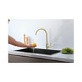 thumbnail image 6 of Elegant Kitchen & Bath FAK-307BGD Finn Single Handle Kitchen Faucet, Brushed Gold, 6 of 6