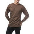 thumbnail image 4 of Pro Club Men's 3-Pack Heavyweight Cotton Long Sleeve Crew Neck T-Shirt, 4 of 5