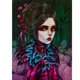 thumbnail image 2 of Cuadros Decorativos Mujer de maquillaje pesado Pintura 5D DIY Taladro redondo completo Imagen de diamantes de imitación DQrwqpou Nuevos Originales, 2 of 9