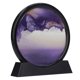 thumbnail image 4 of Cuadro de arena en movimiento de 7 pulgadas, decoración relajante, pintura de arenas movedizas en 3D, decoración para el escritorio del hogar, oficina, color morado, 4 of 15
