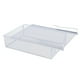 thumbnail image 3 of Organizador de almacenamiento debajo del gabinete Organizador de cajones para calcetines y ropa interior Cesta deslizable Blanco, 3 of 7