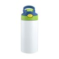 thumbnail image 1 of Kids Water Bottle, Insulated Sports Bottles with Straw Lid,Stainless Steel Bottle with Handle Keep Cold&Hot,Double Wall Vacuum Thermos Cups for School 360ML, 1 of 2