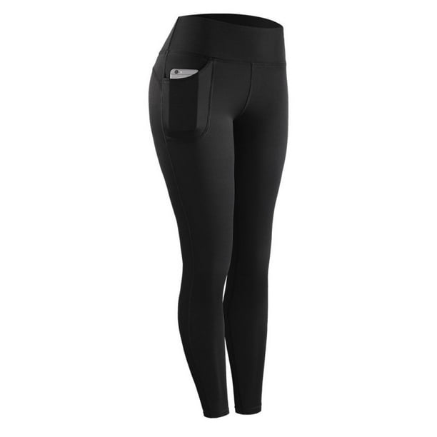stretch yoga pants with pockets