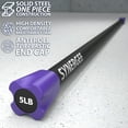 thumbnail image 2 of Synergee Workout Bar - 5lb - Padded Weighted Bars – Body Bar Toning Exercises, Strength & Condition, 2 of 7