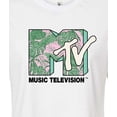 thumbnail image 3 of Mtv - Leaves - Juniors Cropped Graphic T-Shirt, 3 of 5