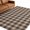Espresso, Mocha, Chocolate, Umber, variant on Area Rugs 5'x7', Brown Gingham Carpet Runner Indoor Outdoor Rugs Home Decor Aesthetic, Farmhouse Buffalo Plaid Checkered Non Slip Mats Washable Accent Rug for Living Room Bedroom