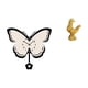 thumbnail image 1 of Escultura De Reloj De Pared De Mariposa Acrílica Para Oficina, Comedor, Habitación Infantil, Estilo Granja Con Figura De Gallo, Decoración Feng Shui Para Inauguración De La Casa., 1 of 8