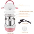 thumbnail image 2 of Cuiseur à Riz Portable Mini - Matériau de Qualité Alimentaire en Acier Inoxydable Détachable, 2 of 4