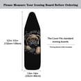 thumbnail image 5 of HELLHERO Pug Ironing Board Cover 3 Fasteners Elastic Edge Polyester Fiber Fabric for Mom Wife Gifts, 5 of 5