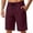 Wine, variant on Gym Shorts Men Sevevn Men's Quick Dry Drawstring Shorts Lightweight Athletic Shorts with Pockets for Workout & Beach Green 3XL