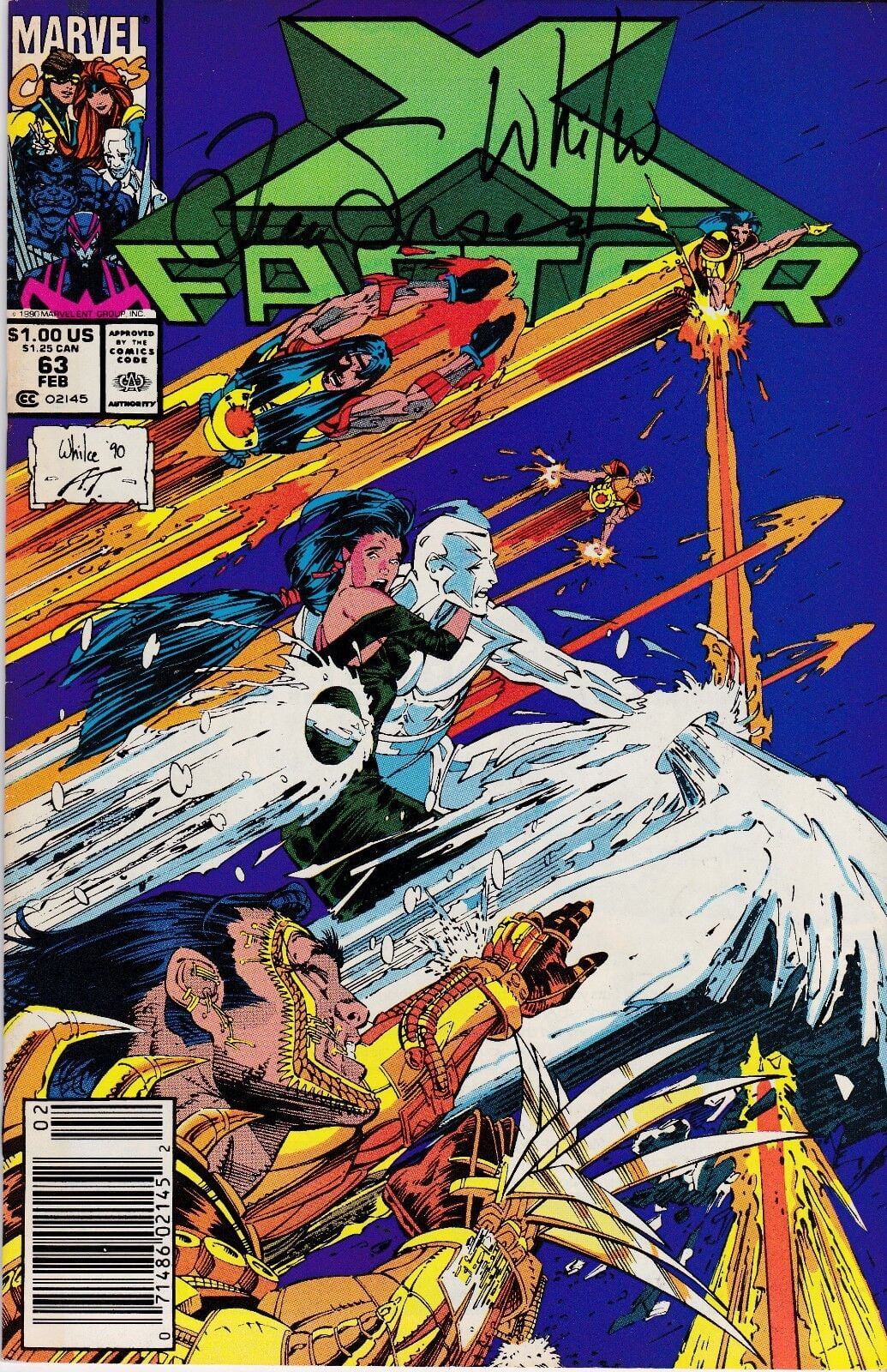 X-Factor #63 Signed by Louise Simonson